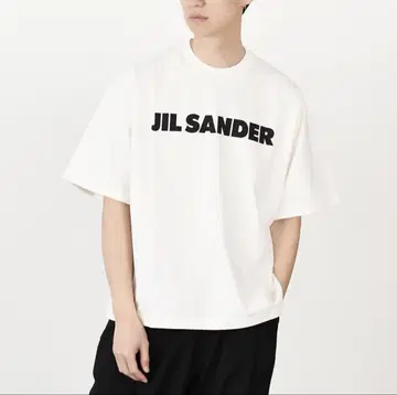 [ JIL SANDER ] 화이트 오버 사이즈 T셔츠