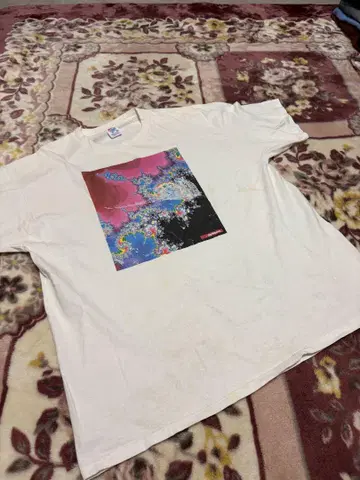 vintage 90s fractal art 티셔츠 프랙탈 아트