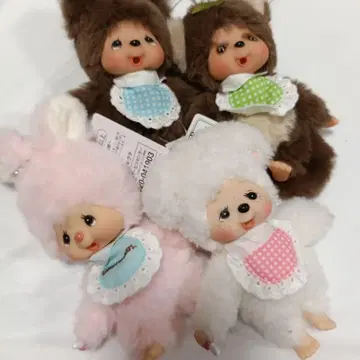 몽치치 프렌즈 봉제 인형 키링 세키구치 몽치치 쇼와 레트로