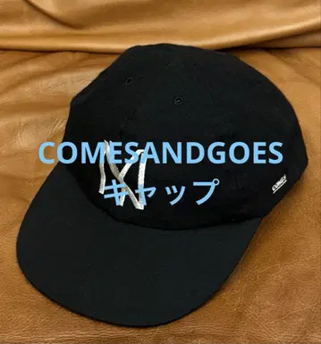 새상품급 COMESANDGOES 컴즈앤고즈 캡 블랙