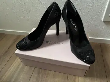 DIANA 블랙 하이힐 23.5cm
