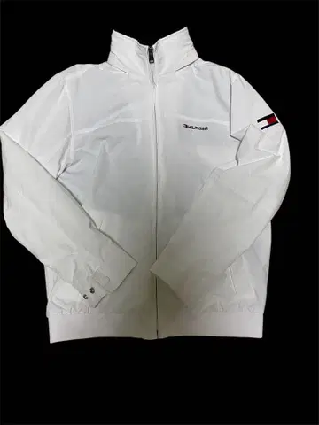 새상품 Tommy Hilfiger 화이트 나일론 자켓