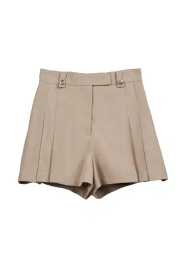 herlipto Front Tuck Twill Shorts