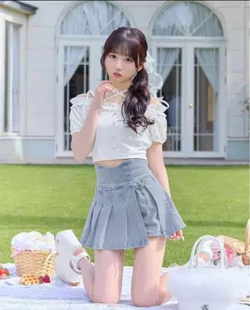 미셰마카 데님 치마바지 프리 사이즈