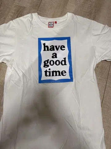 have a good time 티셔츠 M 사이즈 화이트