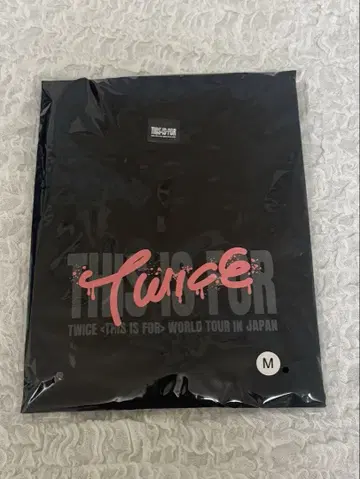 TWICE THIS IS FOR WORLD TOUR 티셔츠 모모 M