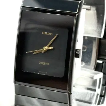 작동/새 배터리 라도 RADO 다이아스타 블랙 205.0295.3