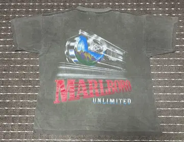 신 페이드 90년대 vintage marlboro 기차 티셔츠 XL