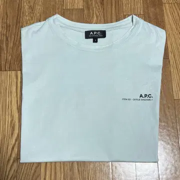 아페쎄 A.P.C 티셔츠 블루 사이즈 S