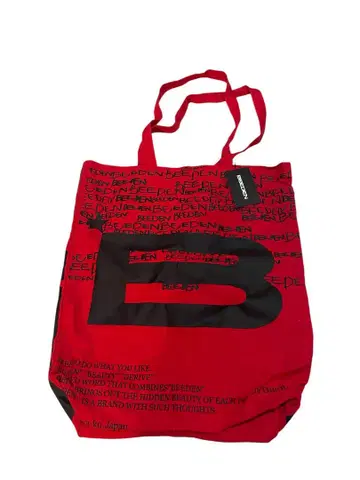 BEEDEN 로고 토트백 POPUP 한정