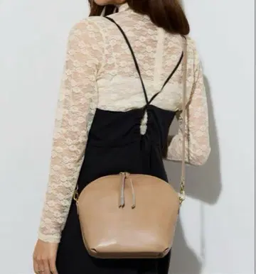 [새상품급] TIDEWAY LIGHT LEATHER SHOULDER