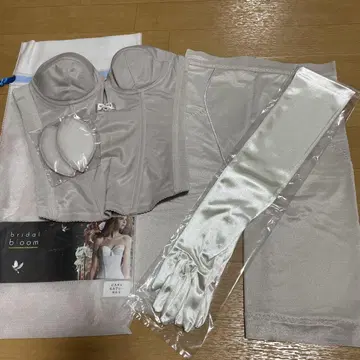 브라이덜 이너 bridal bloom 뷔스티에 롱 거들 그로브