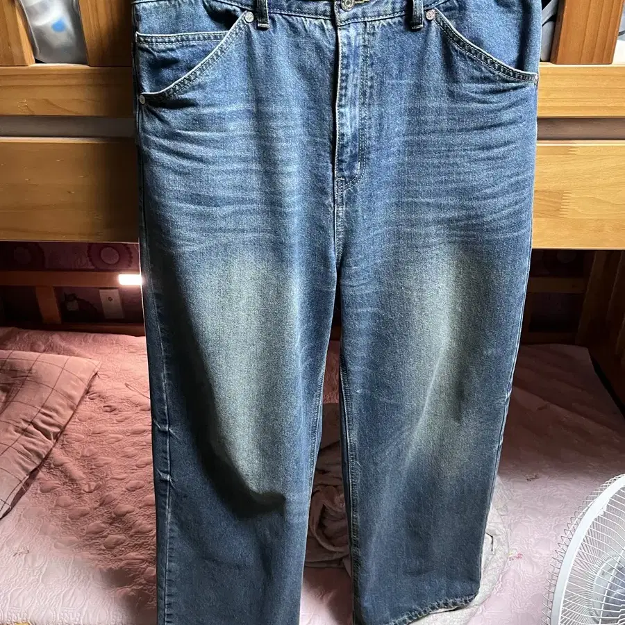 【SATUR】Brooklyn Newtro Wide Washed Denim - Blue MUSINSA | SATUR Brooklyn Newtro Wide Washed Denim Pants