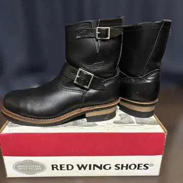 REDWING 레드윙 2976 8D 숏 엔지니어 부츠 블랙