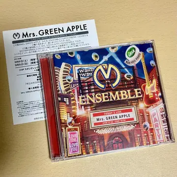 미세스 그린 애플 ensemble 초회 한정판 CD+DVD