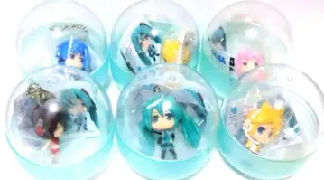 하츠네 미쿠 project DIVA F 마스코트 피규어 전6종