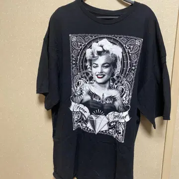 구제 의류 3XL 마릴린 몬로 t셔츠