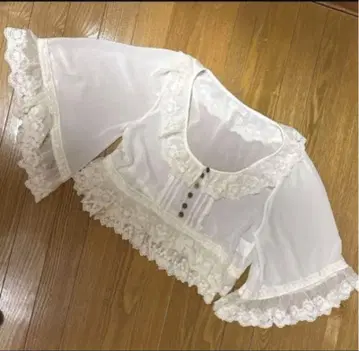 LIZ LISA 화이트 레이스 가디건 레어 귀여움