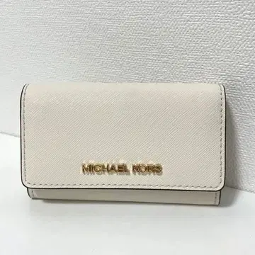MICHAEL KORS 명함지갑 화이트