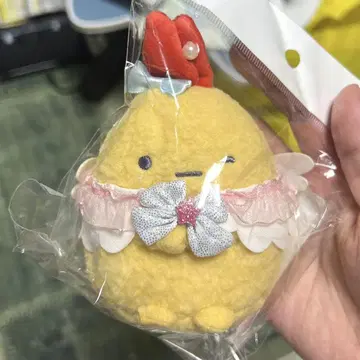 스미코구라시 에비후라이 꼬리 봉제 인형 천사 아이돌 봉제 인형 S