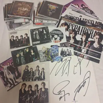 D'espairs Ray 사인 CD 플라이어 피크 디스퍼즈레이