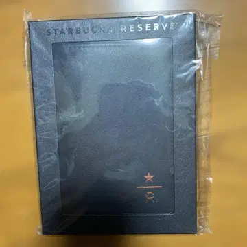 [미사용 새상품] 스타벅스 리저브 로스터리 패스 케이스 블랙