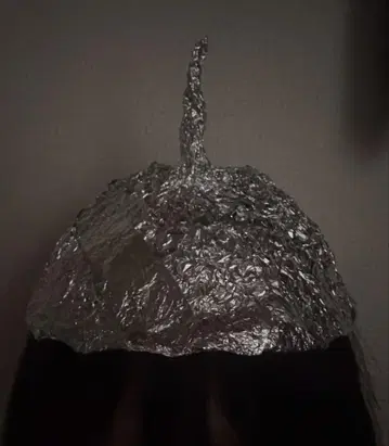 전자파 방지 모자 여자 착용