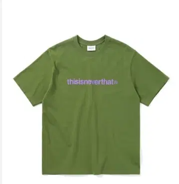 thisisneverthat 올리브 그린 티셔츠