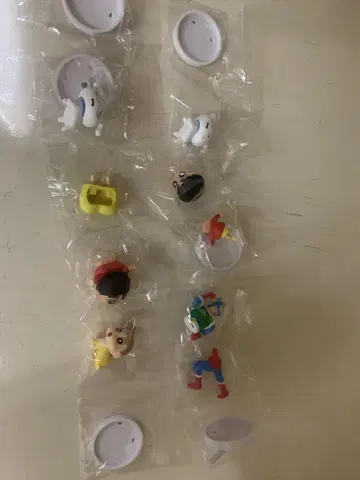 짱구는 못말려 초코 박스 카스카베 대행진 피규어 6개 세트