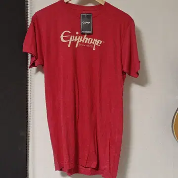 Epiphone 레드 T셔츠 기타 제조사