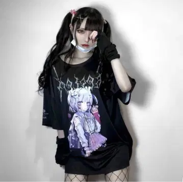 REFLEM x negi ZIP TEE uniform girl