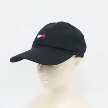 TOMMY HILFIGER 타미힐피거 로고 플래그 로우 캡