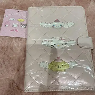 미사용 새상품 산리오 꿈꾸는 엔젤 퀼팅 바인더 핑크