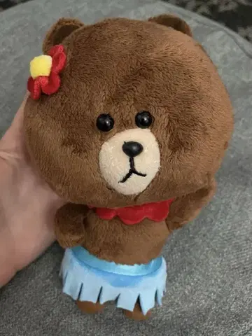 LINE 봉제 인형 브라운