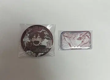 극락가 상하이 알마 75mm 스퀘어 캔뱃지 세트