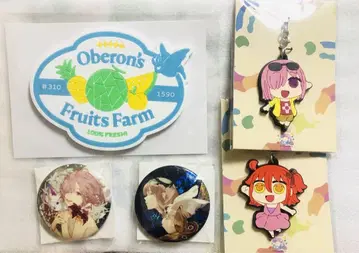 Fate FGO 페스티벌 마트 러버 코스터 키링 캔뱃지