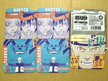 NARUTO 점프 페스타 2024 아트 코스터 사스케 나루토 5장 세트