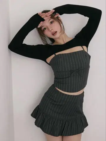 andmary 앤드마리 Dany ribbon knit set up