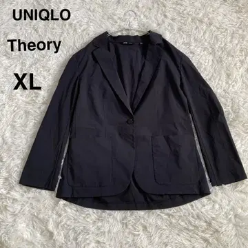 유니클로 x 띠어리 [XL] 감동 자켓 워셔블 블랙