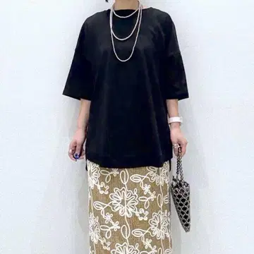 LEPSIM 렙심 백 턱 튜닉