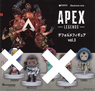 APEX SD 피규어 vol.3 아쉬 지브롤터 세트