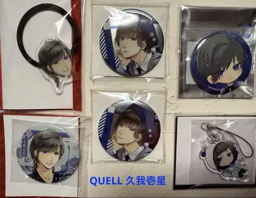츠키프로 QUELL 쿠가 잇세이 캔뱃지 머리끈