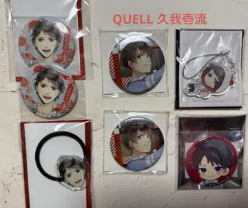 츠키프로 QUELL 쿠가 이치루 캔뱃지 머리끈