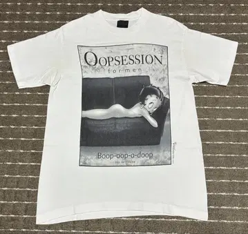 90년대 Betty Boop Oopsession for men 티셔츠 M