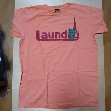 laundry 오렌지 T셔츠 L사이즈 런드리