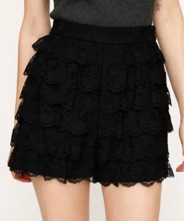 FRILL LACE S/PT 프릴 레이스 숏팬츠 가을 옷