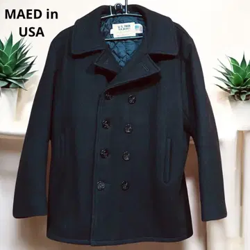 U.S. 740N PE JACKET 블랙 피코트 MAED in USA