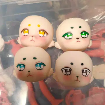 PENNY'S BOX 학원괴담 페이스 부품 4개 세트 앙티유 루루야