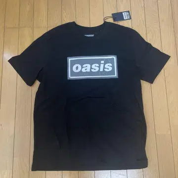UK 한정 oasis live '25 티셔츠 블랙