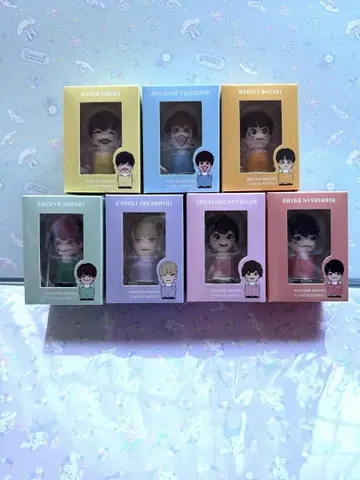 나니와단시 +Alpha 손가락 인형 7세트